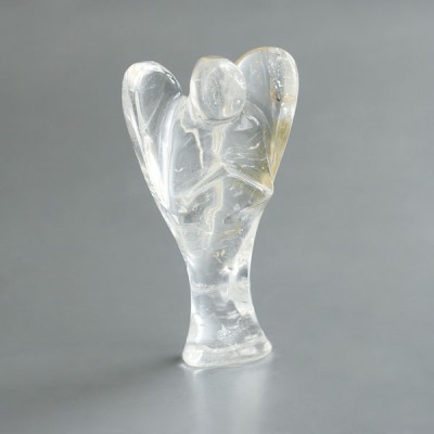 Bergkristal (Limoniet) engel (7,5 cm)