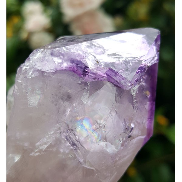 Amethyst kristalpunt ruw 01