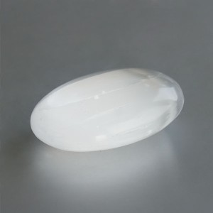 Witte Seleniet handsteen 01