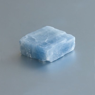 Blauwe calciet ruw 07 (38 gram)