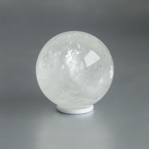 Witte Calciet edelsteen bol 04 (52 mm)