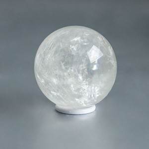 Witte Calciet edelsteen bol 05 (52 mm)