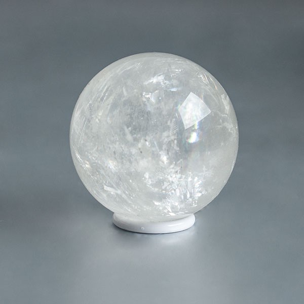 Witte Calciet edelsteen bol 05 (52 mm)