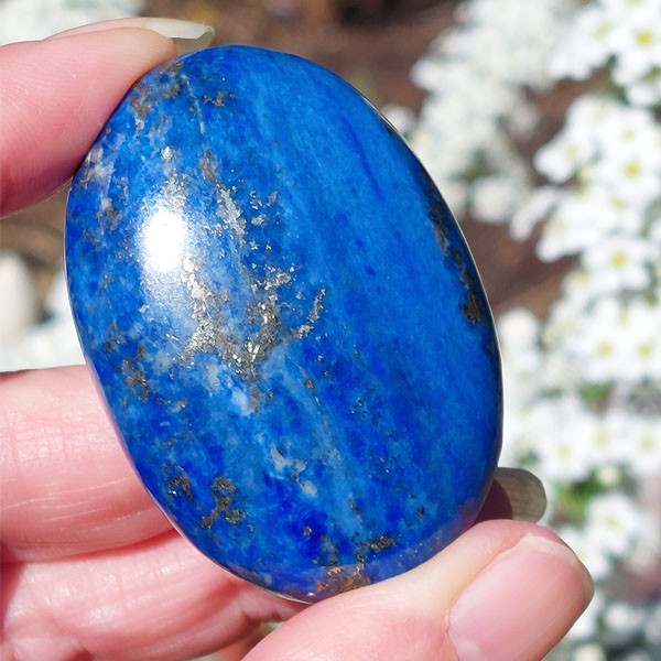 Lapis lazuli handsteen 02