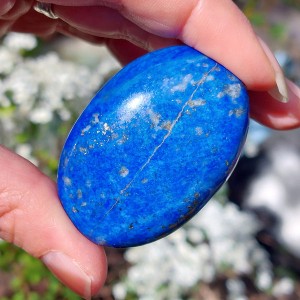 Lapis lazuli handsteen 05 | Eigen wijsheid | Blue Joy