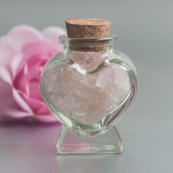 Flesje vol Liefde (Rozenkwarts)
