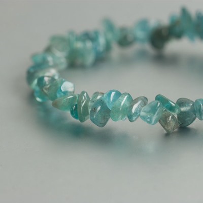 Blauwe Apatiet extra edelsteen armband split