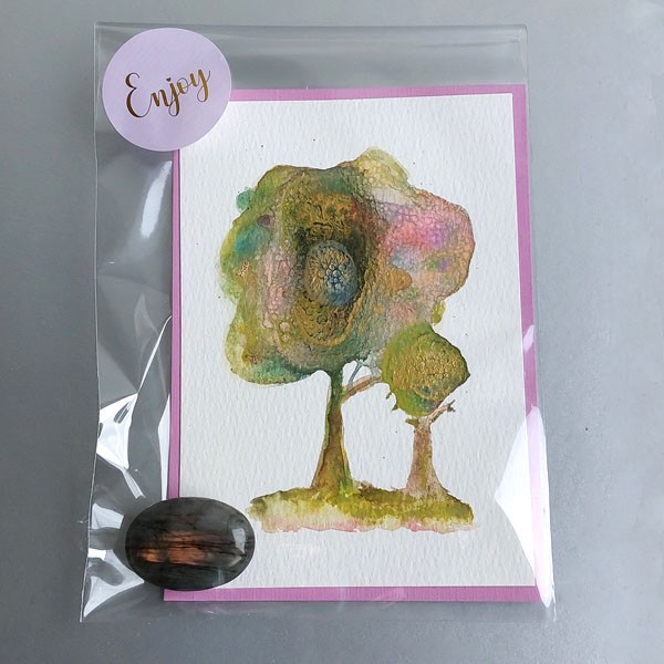 Art from the Heart set Labradoriet 01 cadeauverpakking