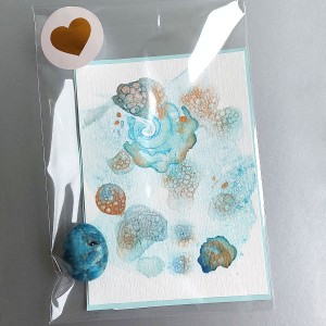 Art from the Heart set blauwe Apatiet cadeauverpakking