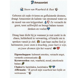 algemene beschrijving en inspiratie van Amazoniet