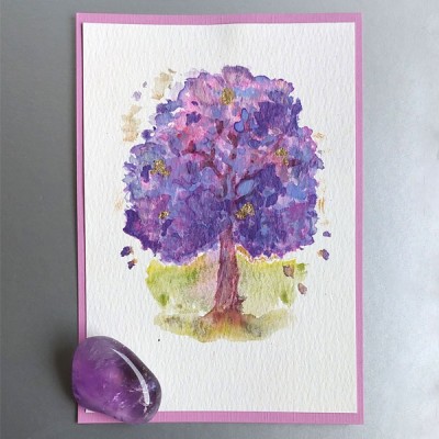 Art from the Heart set Amethist 03