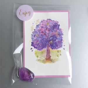 Art from the Heart set Amethist 03 cadeauverpakking