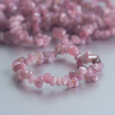 Rozenkwarts armband split - AA kwaliteit