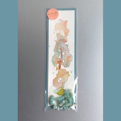 Art from the Heart boekenlegger - Amazoniet armband 01 cadeau