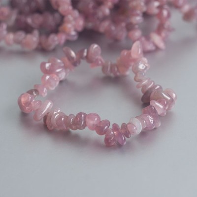 Rozenkwarts armband split - AA kwaliteit