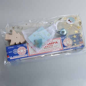 Kerstcadeauset Amazoniet ster en wierook