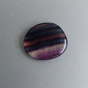 Regenboog Fluoriet zaksteen / oplegger 02 foto 3