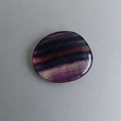 Regenboog Fluoriet zaksteen / oplegger 02 foto 3