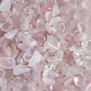 Rozenkwarts mini steentjes 100 gram | liefs | Blue Joy