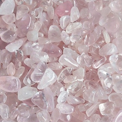 Rozenkwarts mini steentjes 100 gram | liefs | Blue Joy