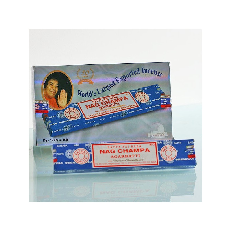 Nag champa wierook 12 x 15 gram