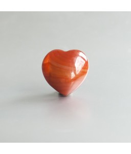 Carneool edelsteen hart 06