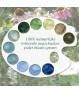 Minerale oogschaduw navulling - blauw- & groentinten