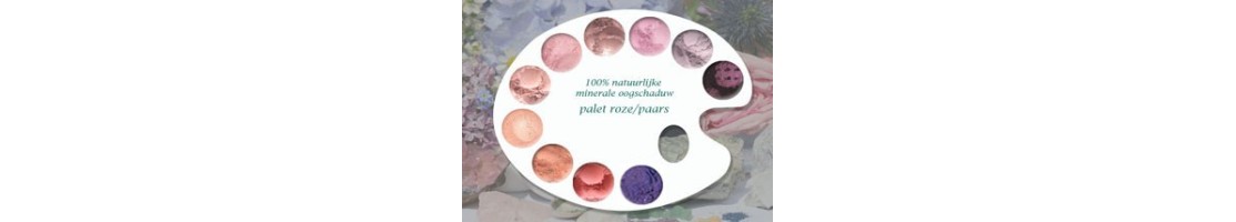 Minerale oogschaduw 100% natuurlijk| roze & paars tinten|Blue Joy