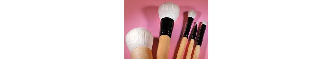 Make-up kwasten voor minerale cosmetica