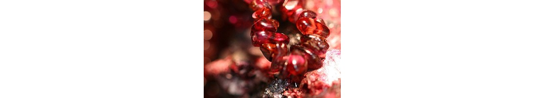 Rode kristallen, edelstenen & mineralen | Blue Joy